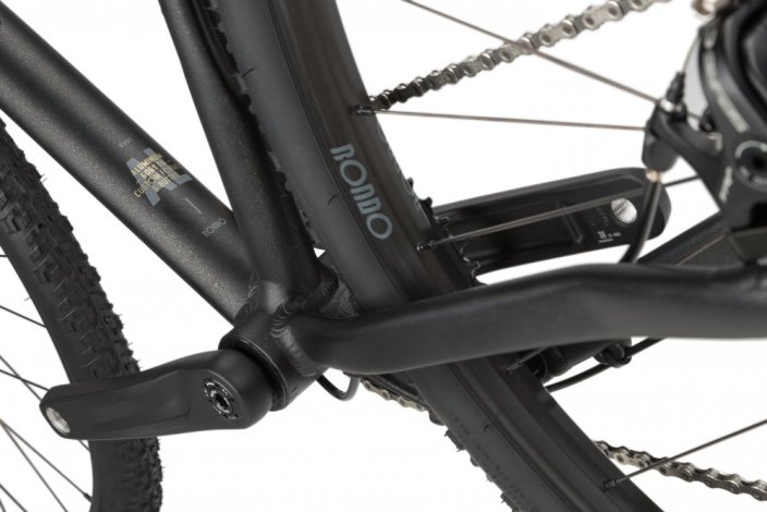 RONDO RUUT AL2, BLACK / BLACK - Velikost: XL