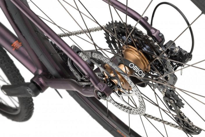 RONDO RUUT AL2, PURPLE / BLACK - Velikost: L