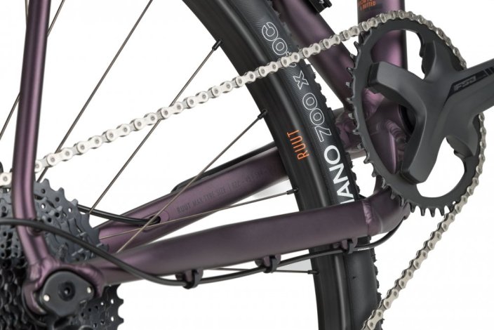 RONDO RUUT AL2, PURPLE / BLACK - Velikost: L