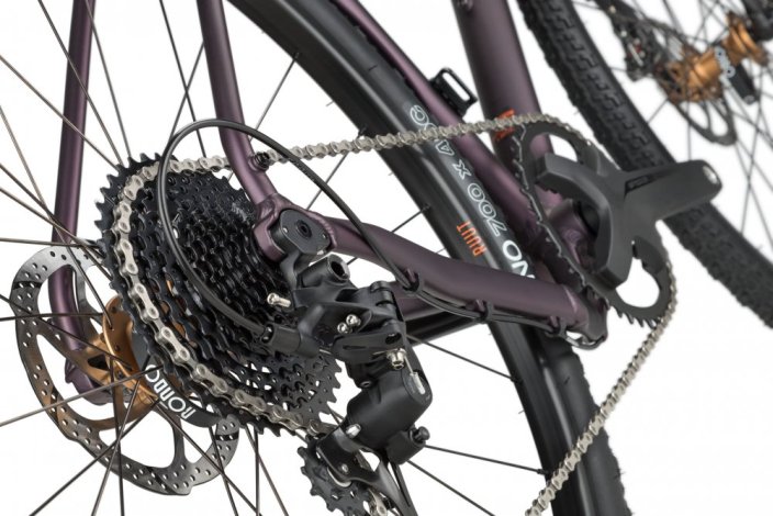RONDO RUUT AL2, PURPLE / BLACK - Velikost: L