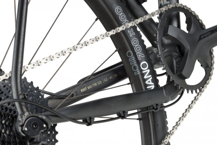 RONDO RUUT AL2, BLACK / BLACK - Velikost: XL
